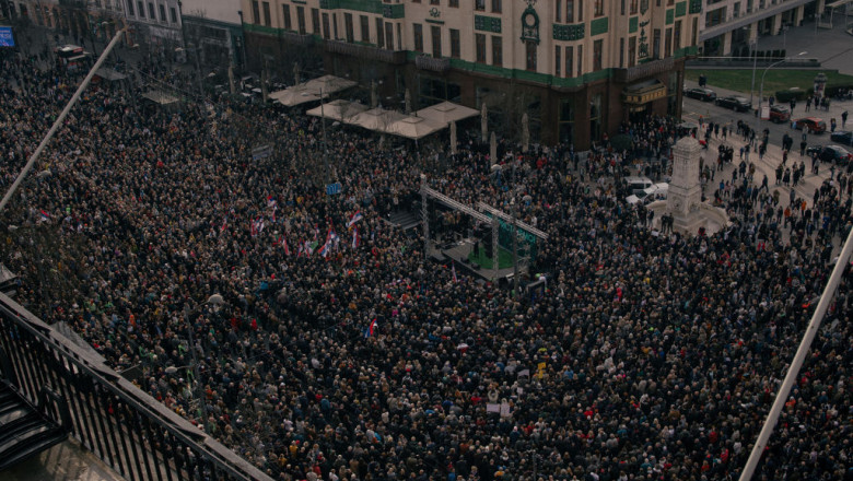 Serbia, in pragul grevei generale. „Coruptia ucide! E un punct de cotitura, inceputul sfarsitului” Imagine