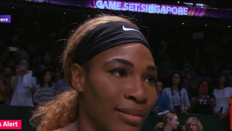 Serena Williams: Mi-am spus: relaxeaza-te! M-am relaxat si am jucat mult mai bine Imagine