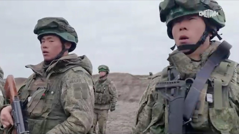 Serviciile secrete britanice: Jumatate dintre trupele nord-coreene desfasurate in regiunea Kursk din Rusia ar fi fost ucise sau ranite Imagine