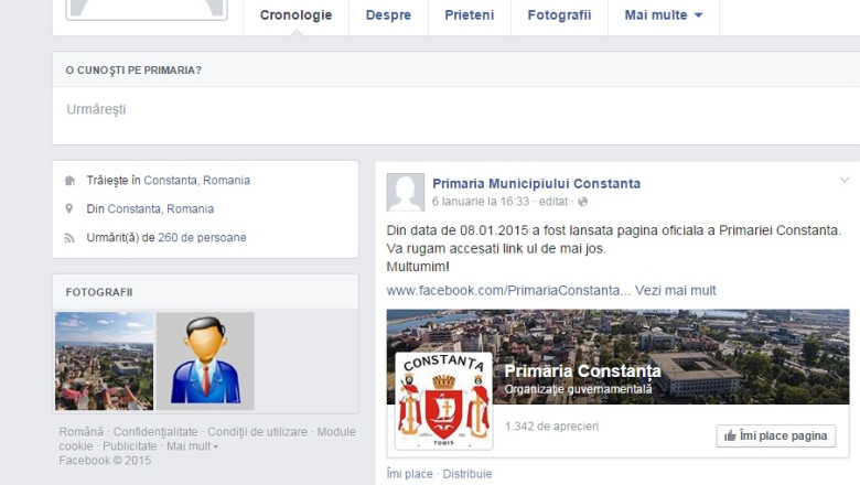 Serviciul Facebook al Primariei. 18 angajati se vor ocupa in permanenta de pagina institutiei  Imagine