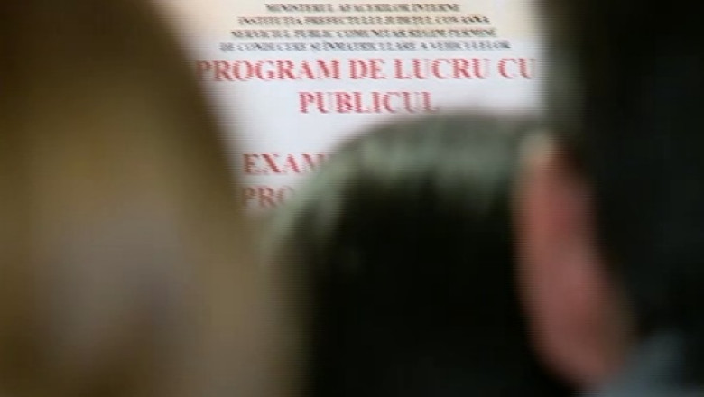 Serviciul Permise Auto din Covasna a ramas cu cativa angajati. 11 functionari, judecati ca au luat mita Imagine