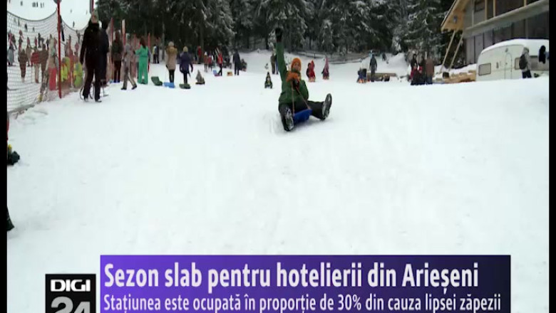 Sezon slab pentru proprietarii de pensiuni din Arieseni Imagine