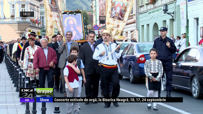 Sfanta Fecioara Maria, celebrata la Brasov Imagine