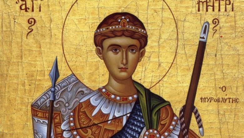 Sfantul Dimitrie, Izvoratorul de Mir, este sarbatorit astazi, 26 octombrie. Ce nu ai voie sa faci de Sfantul Dumitru Imagine