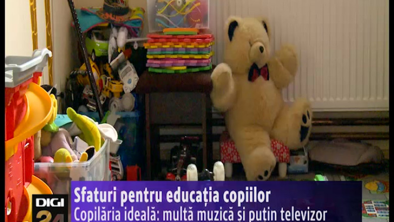 Sfaturi pentru educatia copiilor. Copilaria ideala: multa muzica si cat mai putin timp in fata televizorului Imagine