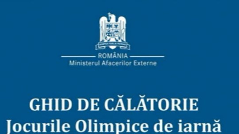 Sfaturi pentru romanii care merg la Olimpiada de la Soci. MAE a publicat un ghid de calatorie Imagine