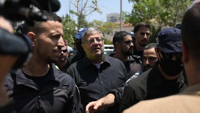 Shin Bet anunta dejucarea unui atentat care il viza pe ministrul israelian al securitatii nationale, Itamar Ben Gvir Imagine