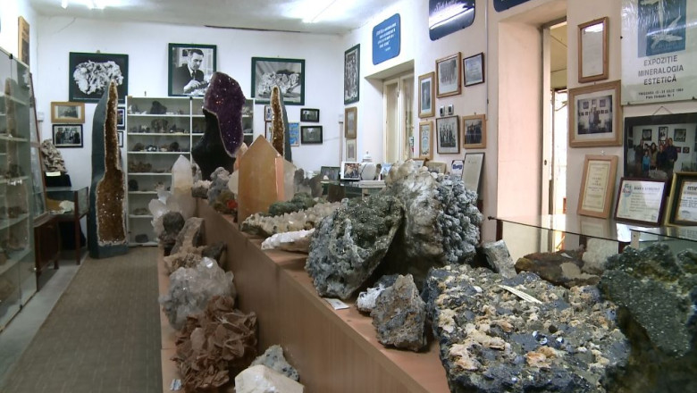 Si-a transformat casa in muzeu! Un carasean are o colectie uimitoare de flori de mina Imagine