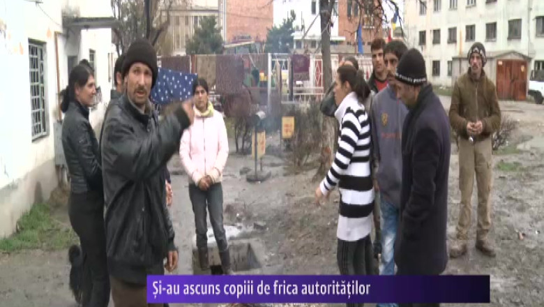 Si-au ascuns copiii de frica autoritatilor Imagine