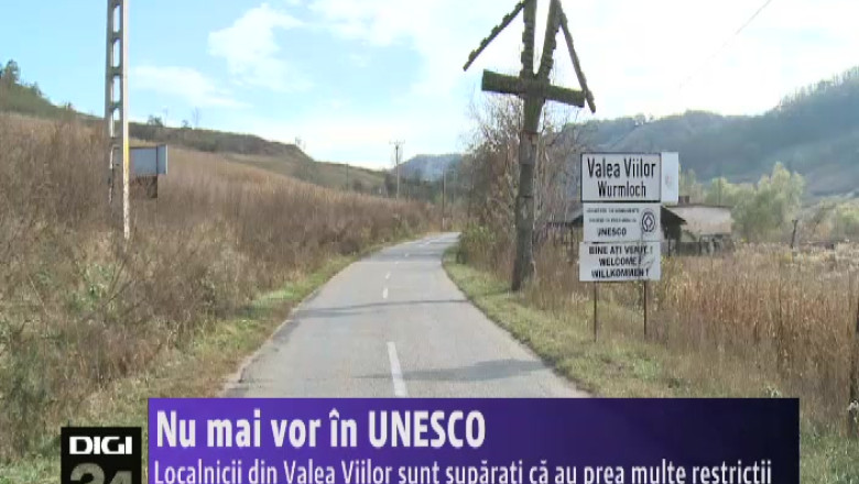 SIBIU. Nu mai vor in UNESCO. Localnicii din Valea Viilor sunt nemultumiti de numarul restrictiilor Imagine
