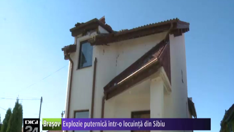 SIBIU. O femeia a suferit arsuri din cauza unei explozii puternice, care i-a zguduit locuinta Imagine
