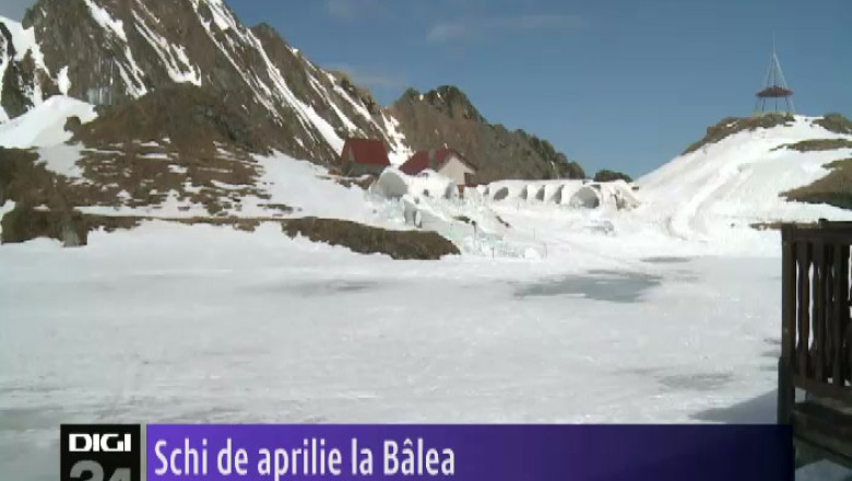 SIBIU. Schi de aprilie la Balea  Imagine