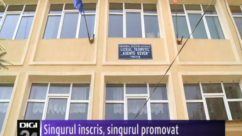 SIBIU. Singurul inscris, singurul promovat  Imagine