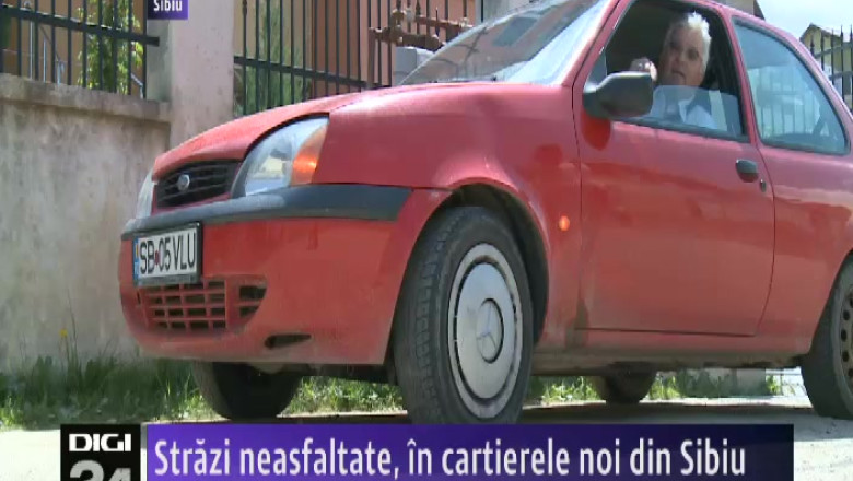 SIBIU. Strazi neasfaltate in cartiere noi Imagine