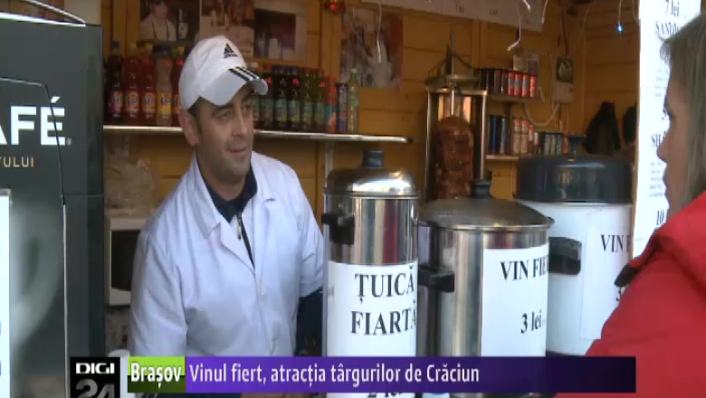 SIBIU. Vinul fiert, atractia targurilor de Craciun Imagine