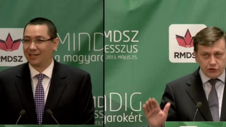 Sicane intre liderii USL la congresul UDMR Imagine