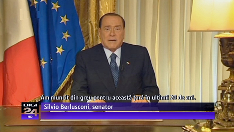 Silvio Berlusconi va cere gratierea prezidentiala si vrea reformarea justitiei sau alegeri Imagine