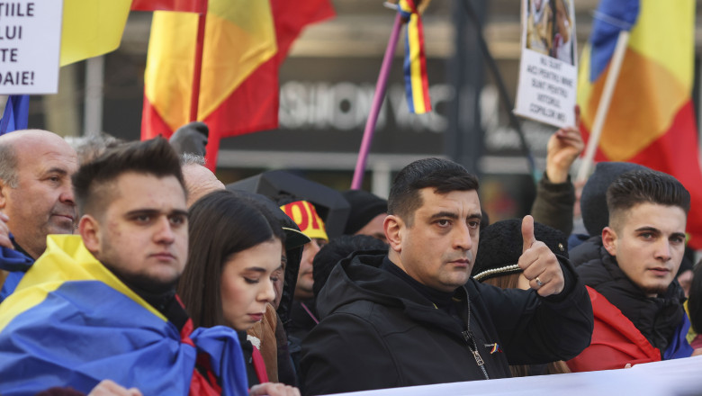 Simion anunta noi proteste in toata tara Imagine