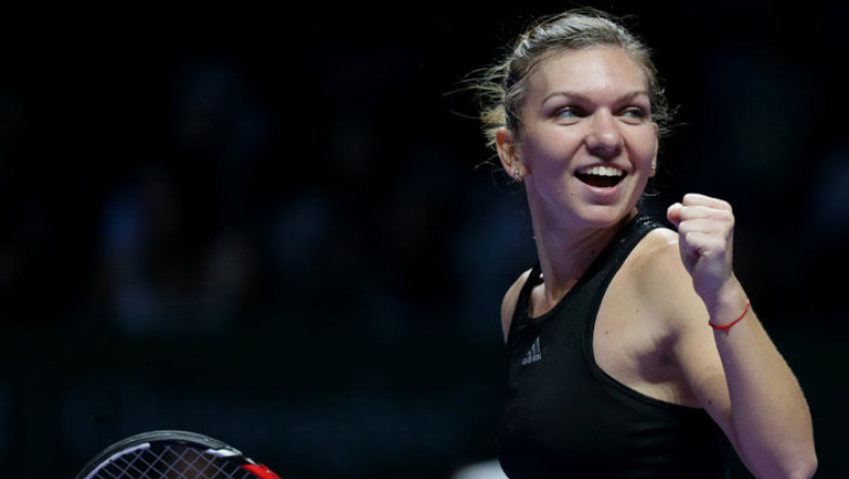 Simona Halep a castigat fara probleme primul meci la Dubai Imagine