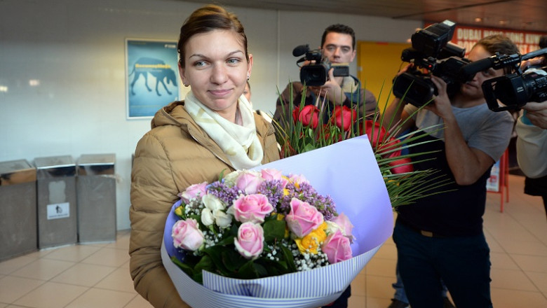 Simona Halep a revenit in Romania: „Am o inflamatie la tendon, dar voi juca la Indian Wells si la Miami” Imagine
