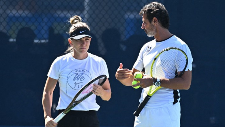 Simona Halep, eliminata surprinzator in primul tur la US Open. A pierdut in decisiv, desi castigase la zero setul al doilea Imagine