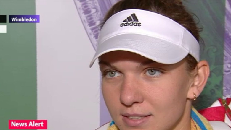 Simona Halep, prima declaratie dupa meci: Am jucat cel mai bun tenis al meu. Vreau sa ajung in finala Imagine