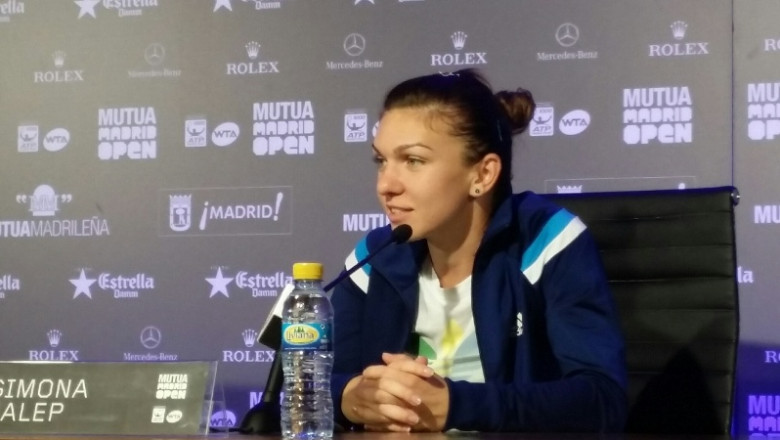 Simona Halep s-a retras din turneul de la Roma Imagine