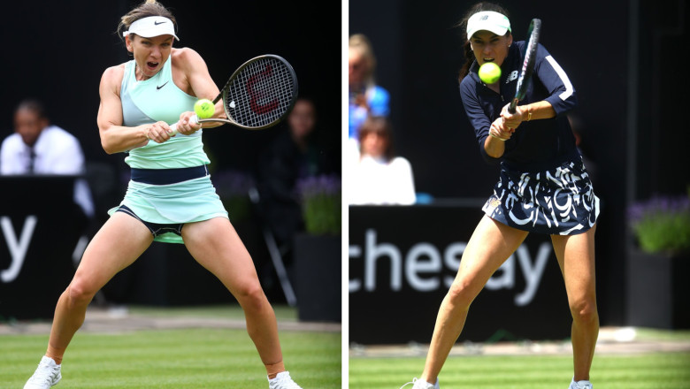 Simona Halep si Sorana Cirstea au ratat calificarea in finala de la Birmingham Imagine