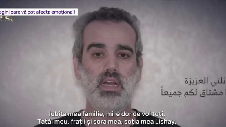 „Simtim ca ne-ati abandonat. E infricosator”. Hamas a publicat o noua inregistrare cu doi ostatici israelieni din Fasia Gaza Imagine
