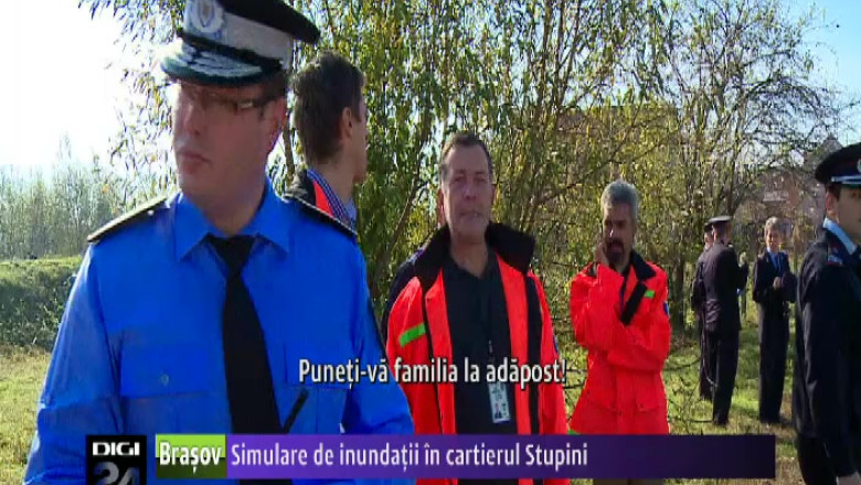 Simulare de inundatii in cartierul Stupini Imagine