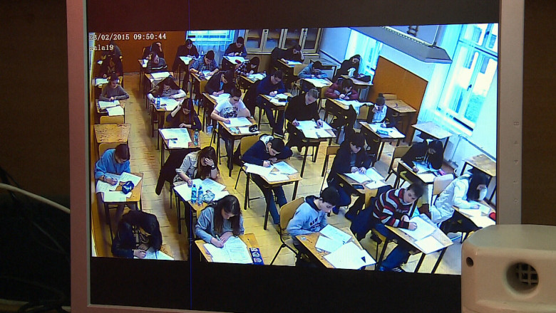 Simularea pentru Evaluarea Nationala a continuat cu proba la matematica Imagine