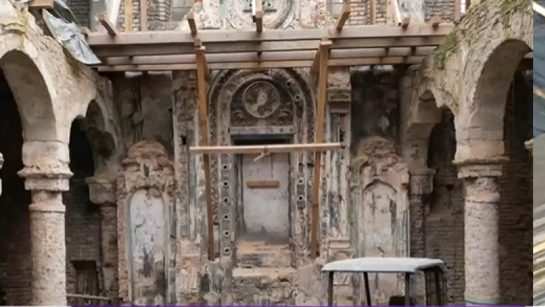 Sinagoga din Constanta va fi restaurata. Cum arata acum cladirea folosita ca depozit de armament in Al Doilea Razboi Mondial Imagine