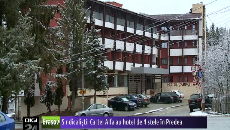 Sindicalistii Cartel Alfa au hotel de lux in Predeal Imagine