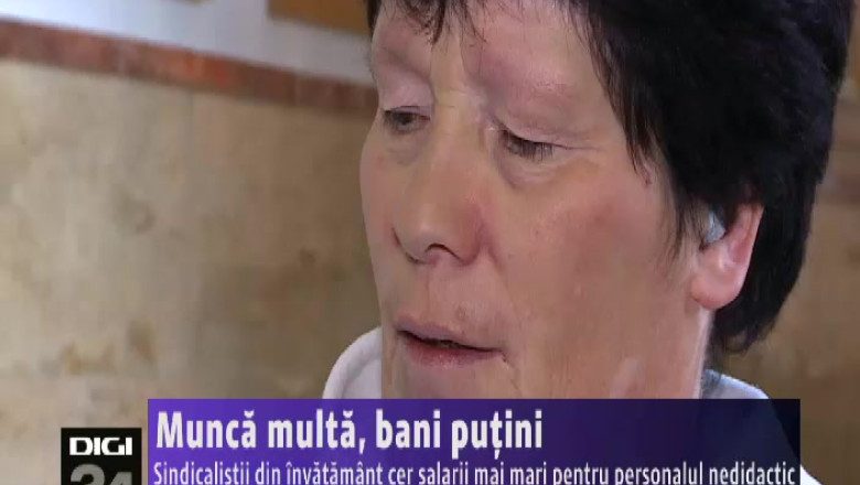 Sindicalistii din invatamant cer salarii mai mari pentru personalul nedidactic Imagine