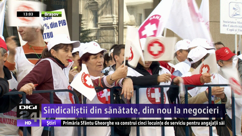Sindicalistii din sanatate, din nou la negocieri Imagine