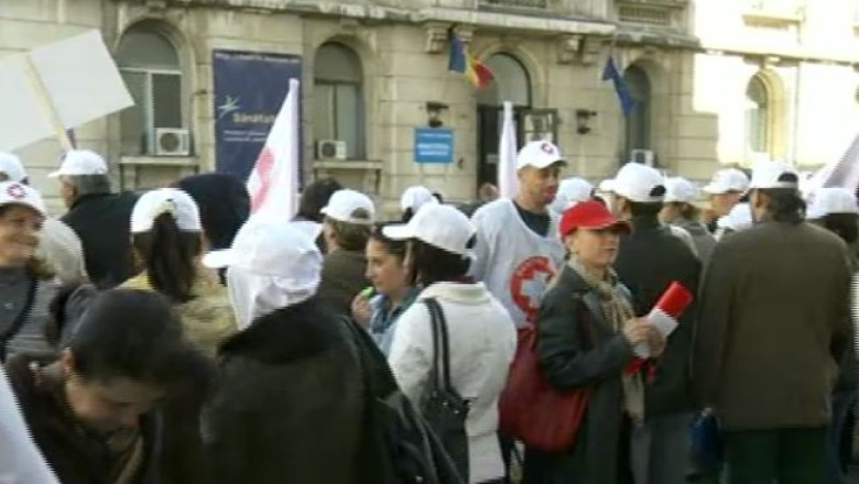 Sindicalistii din Sanatate ies astazi in strada. Calendarul protestelor Imagine