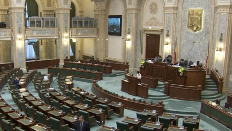 Sindicalistii din Senat reclama o reorganizare „in graba”, „extrem de ingrijoratoare”, care ar duce la reducerea a 200 de posturi Imagine