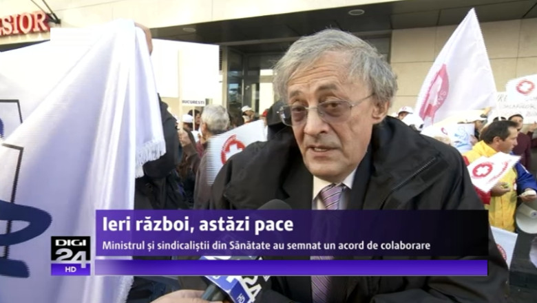 Sindicatele din Sanatate au semnat un pact cu ministerul. Nu obtin salarii mai mari, nici PIB de 6%, dar li se va cere parerea asupra reformei Imagine