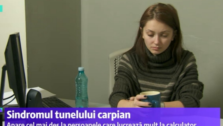 Sindromul tunelului carpian, boala celor care lucreaza mult la calculator. Care sunt simptomele Imagine