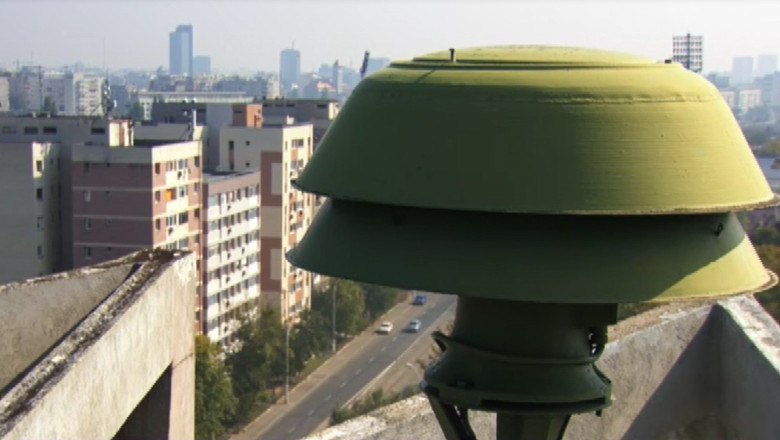 Sirenele vor suna timp de doua minute miercuri la Iasi Imagine