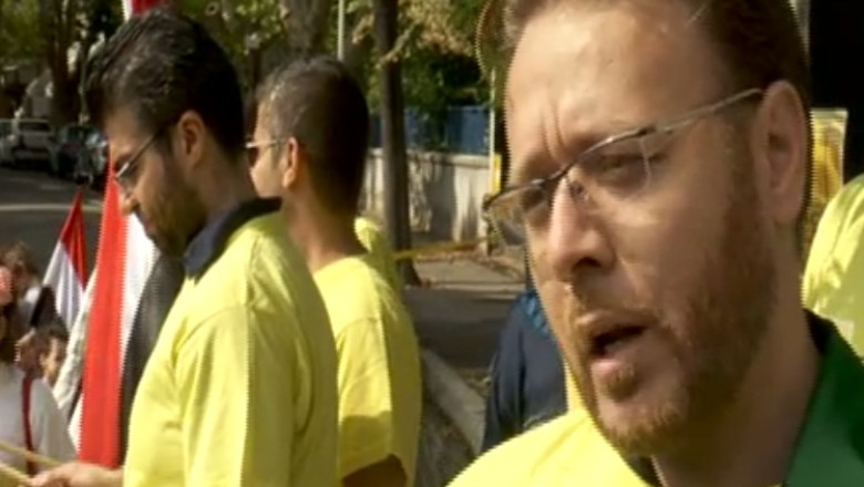 Sirienii din Romania cred ca o interventie militara e singura solutie pentru oprirea razboiului in tara lor Imagine