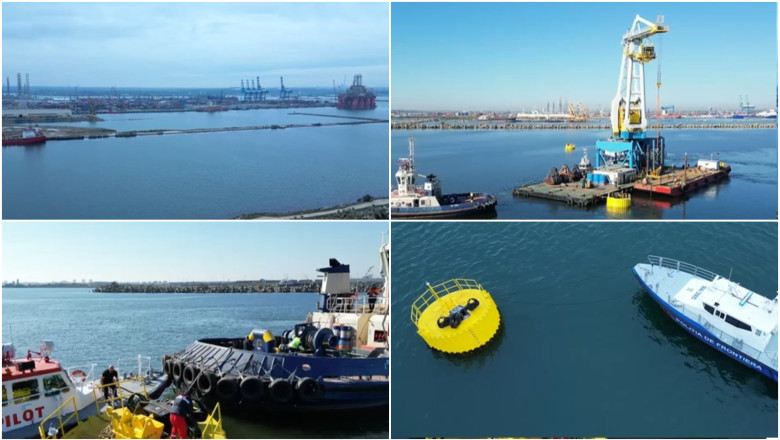 Sistem modern de acostare in Portul Constanta. Cum arata geamandurile care vor face posibila descarcarea navelor in largul Marii Negre Imagine