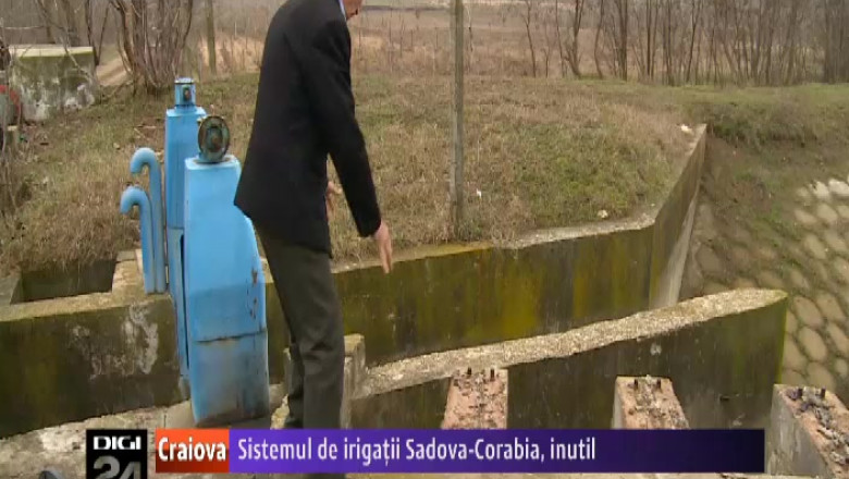 Sistemul de irigatii Sadova-Corabia, inutil Imagine