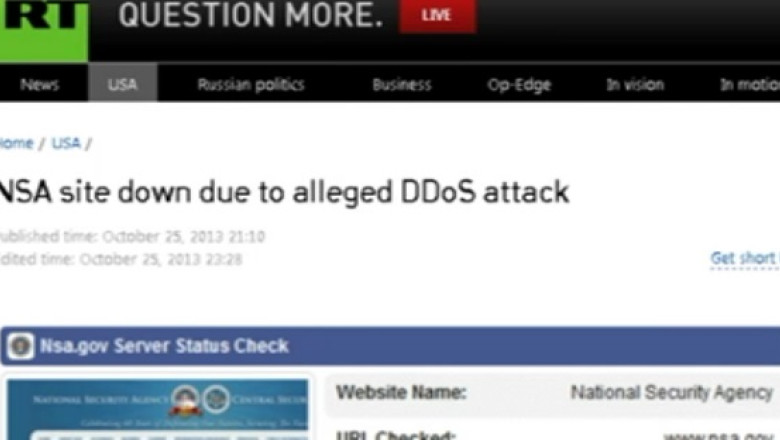 Site-ul NSA nu a fost functional timp de cateva ore Imagine