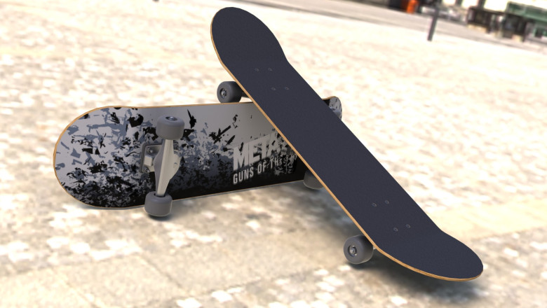 Skateboard cu senzori. Placa poate ajunge la o viteza de 30 de kilometri pe ora Imagine