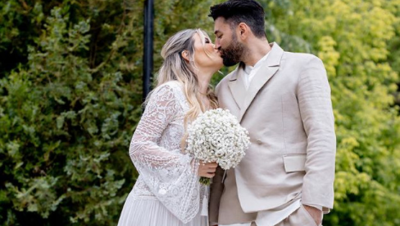 Smiley si Gina Pistol s-au casatorit: „Am plans la ceremonia religioasa si probabil o sa mai plang” Imagine