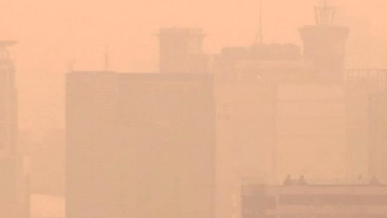 Smogul din China a ajuns in Coreea de Sud Imagine