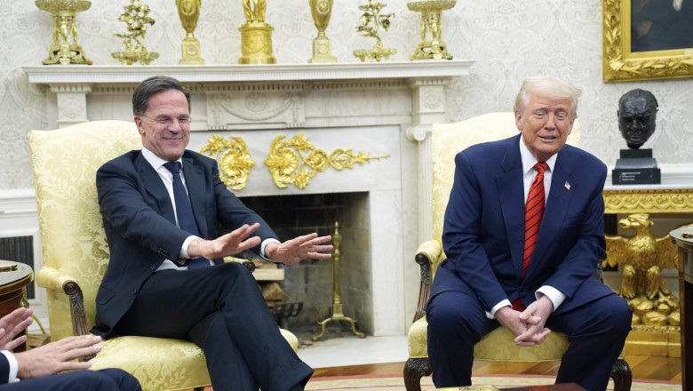 SMS-ul trimis de seful NATO lui Donald Trump. Ce veste ii da Mark Rutte presedintelui american: „N-a fost usor” Imagine