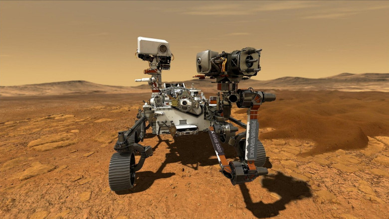 Soarele a oprit comunicatiile dintre NASA si flota de roboti de pe Marte Imagine