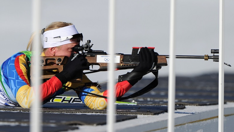 SOCI 2014. Eva Tofalvi a terminat pe locul 22 la biatlon-sprint Imagine